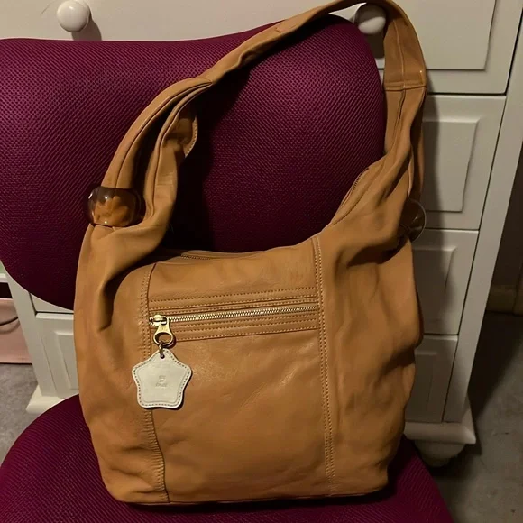 See by Chloe tan Ring Around hobo lambskin shoulder bag. VGUC, dustbag included - Picture 3 of 15